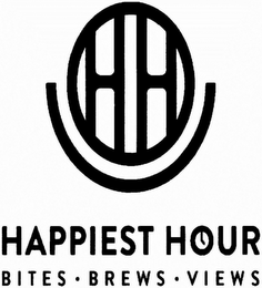 HH HAPPIEST HOUR BITES  ·  BREWS  · VIEWS