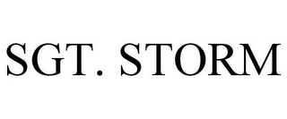 SGT. STORM