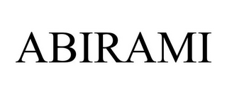 ABIRAMI