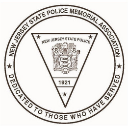 LIBERTY AND PROSPERITY 1776 1921 NEW JERSEY STATE POLICE NEW JERSEY STATE POLICE MEMORIAL ASSOCIATION DEDICATED TO THOSE WHO HAVE SERVED
