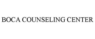 BOCA COUNSELING CENTER