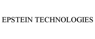 EPSTEIN TECHNOLOGIES