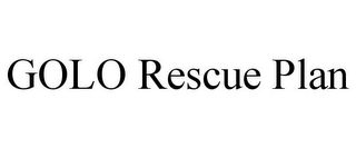 GOLO RESCUE PLAN