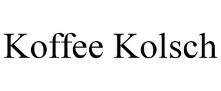 KOFFEE KOLSCH