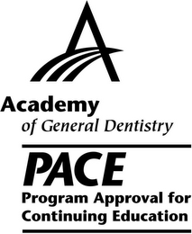 A ACADEMY OF GENERAL DENTISTRY PACE PROGRAM APPROVAL FOR CONTINUING EDUCATION