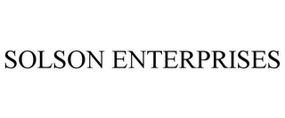 SOLSON ENTERPRISES