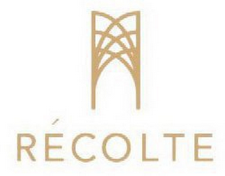 RÉCOLTE