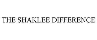 THE SHAKLEE DIFFERENCE