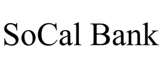 SOCAL BANK