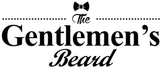 THE GENTLEMEN'S BEARD