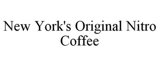 NEW YORK'S ORIGINAL NITRO COFFEE