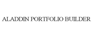 ALADDIN PORTFOLIO BUILDER