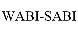 WABI-SABI