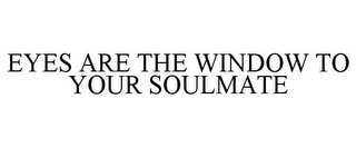 EYES ARE THE WINDOW TO YOUR SOULMATE
