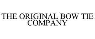 THE ORIGINAL BOW TIE COMPANY