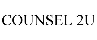 COUNSEL 2U