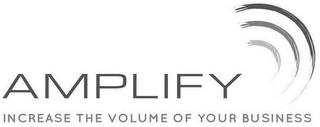 AMPLIFY INCREASE THE VOLUME OF YOUR BUSINESS