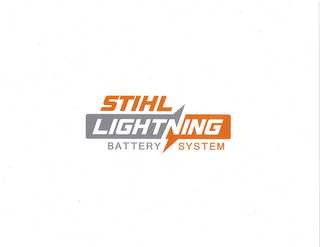 STIHL LIGHTNING BATTERY SYSTEM