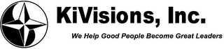 KIVISIONS, INC. WE HELP GOOD PEOPLE BECOME GREAT LEADERS