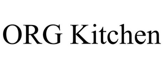 ORG KITCHEN