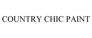 COUNTRY CHIC PAINT