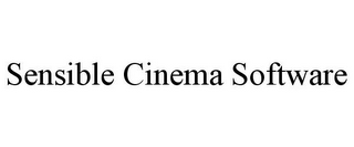 SENSIBLE CINEMA SOFTWARE