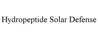 HYDROPEPTIDE SOLAR DEFENSE