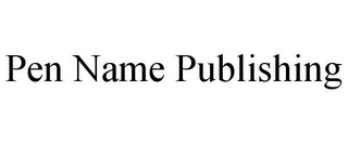 PEN NAME PUBLISHING