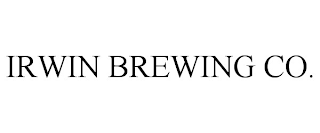 IRWIN BREWING CO.