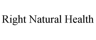 RIGHT NATURAL HEALTH