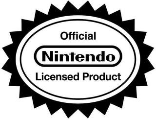 OFFICIAL NINTENDO LICENSED PRODUCT