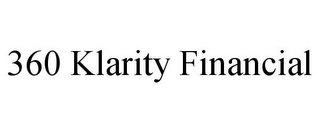 360 KLARITY FINANCIAL