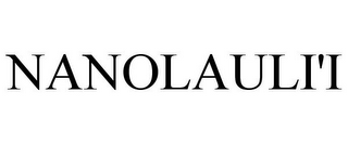 NANOLAULI'I