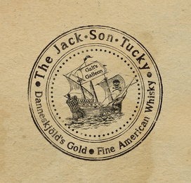 · THE JACK·SON·TUCKY DANNESKJÖLD'S GOLD · FINE AMERICAN WHISKY GALT'S GALLEON