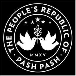 MMXV PASH PASH THE PEOPLES REPUBLIC OF