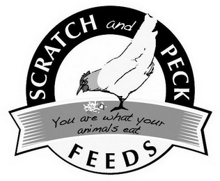 SCRATCH AND PECK FEEDS YOU ARE WHAT YOUR ANIMALS EAT