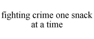FIGHTING CRIME ONE SNACK AT A TIME