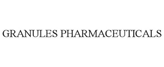 GRANULES PHARMACEUTICALS