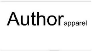 AUTHORAPPAREL