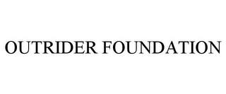 OUTRIDER FOUNDATION