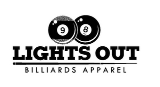 LIGHTS OUT BILLIARDS APPAREL 9 8