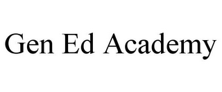 GEN ED ACADEMY