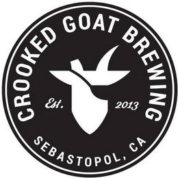 CROOKED GOAT BREWING EST 2013 SEBASTOPOL, CA