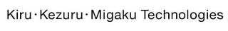 KIRU· KEZURU ·MIGAKU TECHNOLOGIES