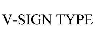 V-SIGN TYPE