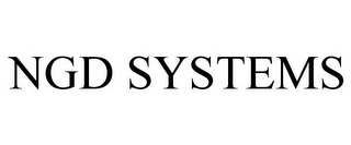 NGD SYSTEMS