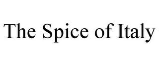 THE SPICE OF ITALY