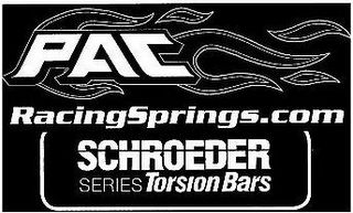 PAC RACINGSPRINGS.COM SCHROEDER SERIES TORSION BARS