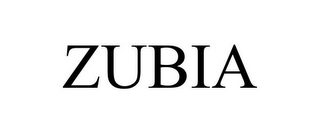 ZUBIA