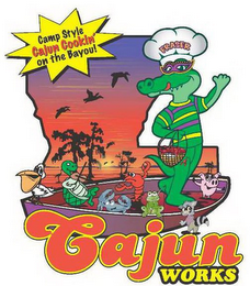 CAMP STYLE CAJUN COOKIN' ON THE BAYOU! CAJUN WORKS FRASER